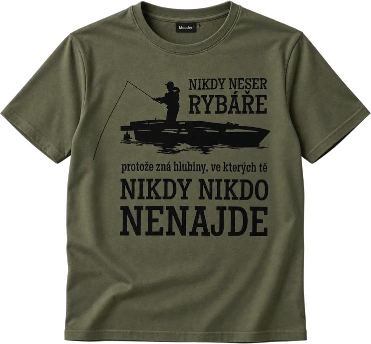 Tričko pro rybáře